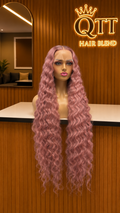 Pink 32” Crimps