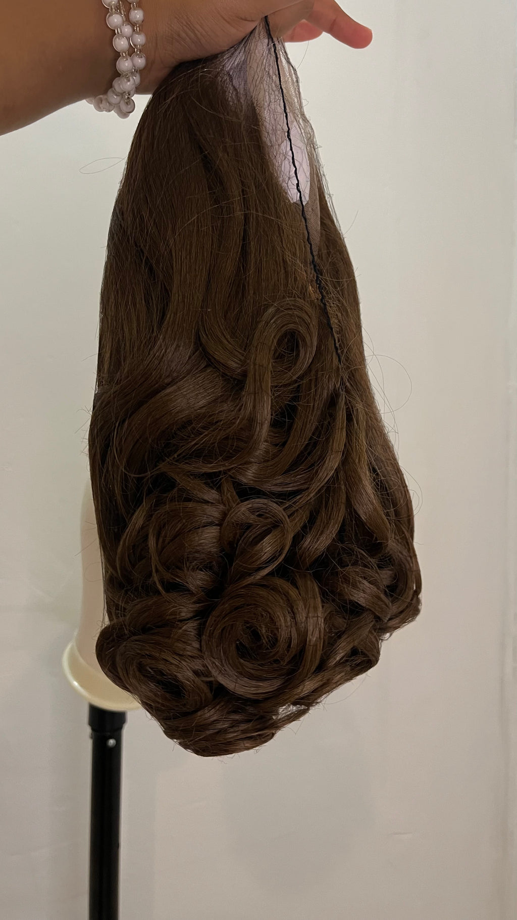 Dark Brown Bouncy Bob Futura Curls