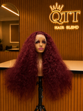 Burgundy Curls