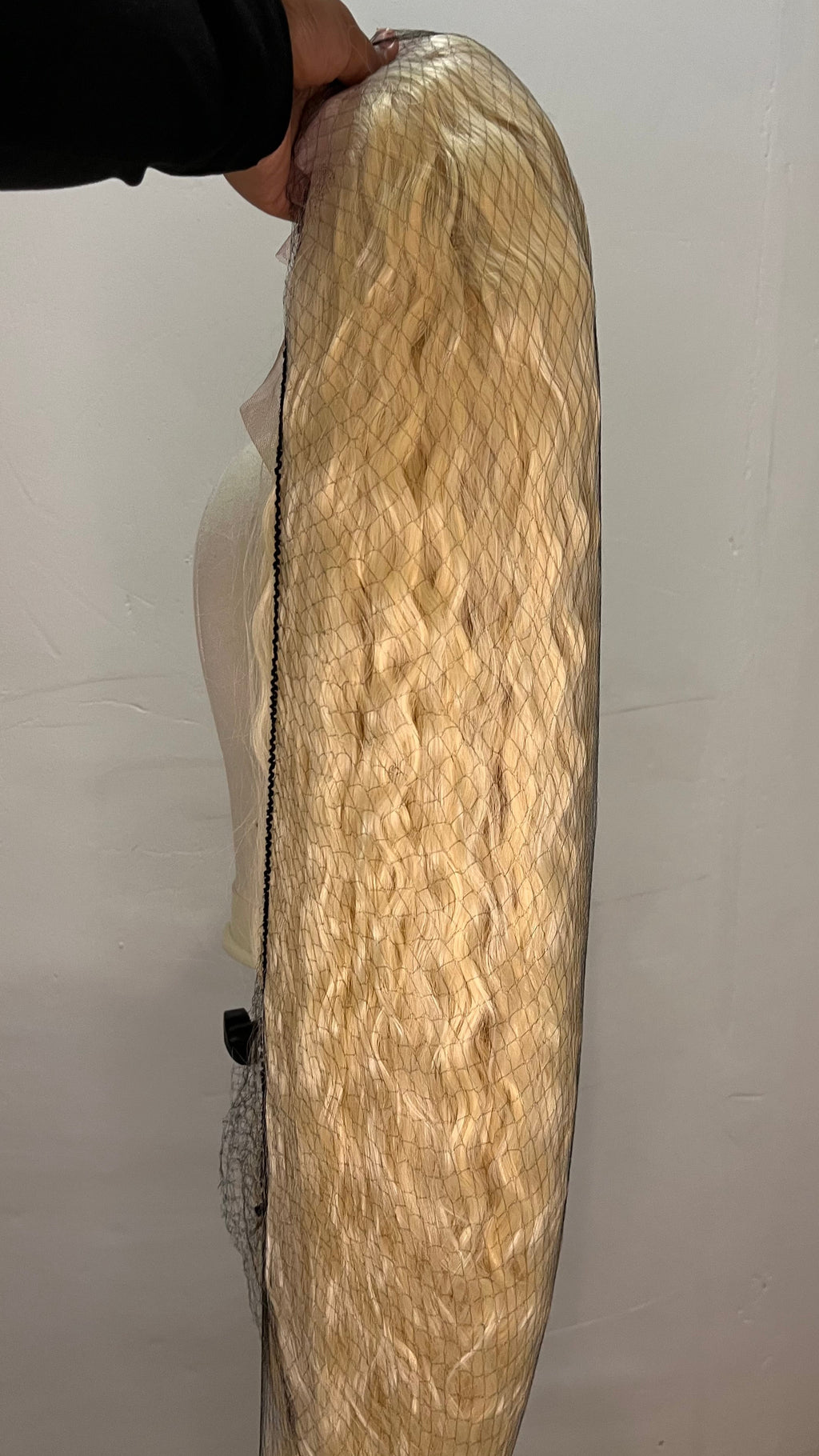 Blonde Water Wave Curls
