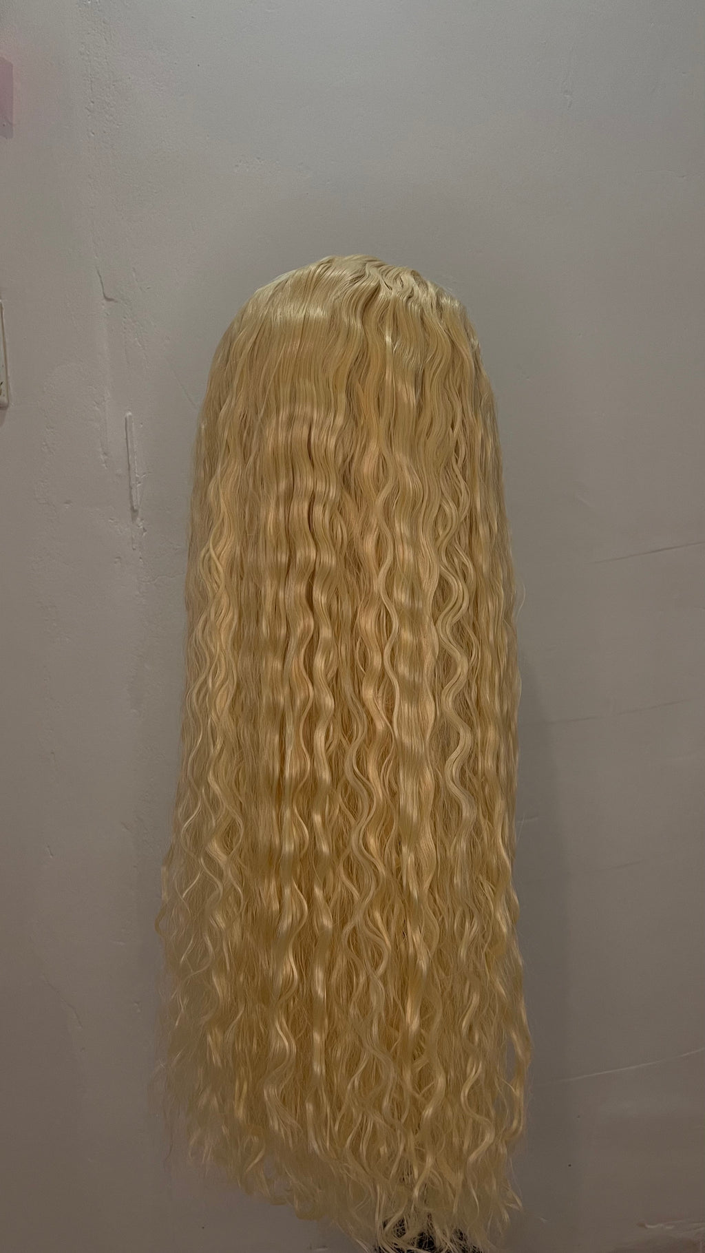 Blonde Water Wave Curls