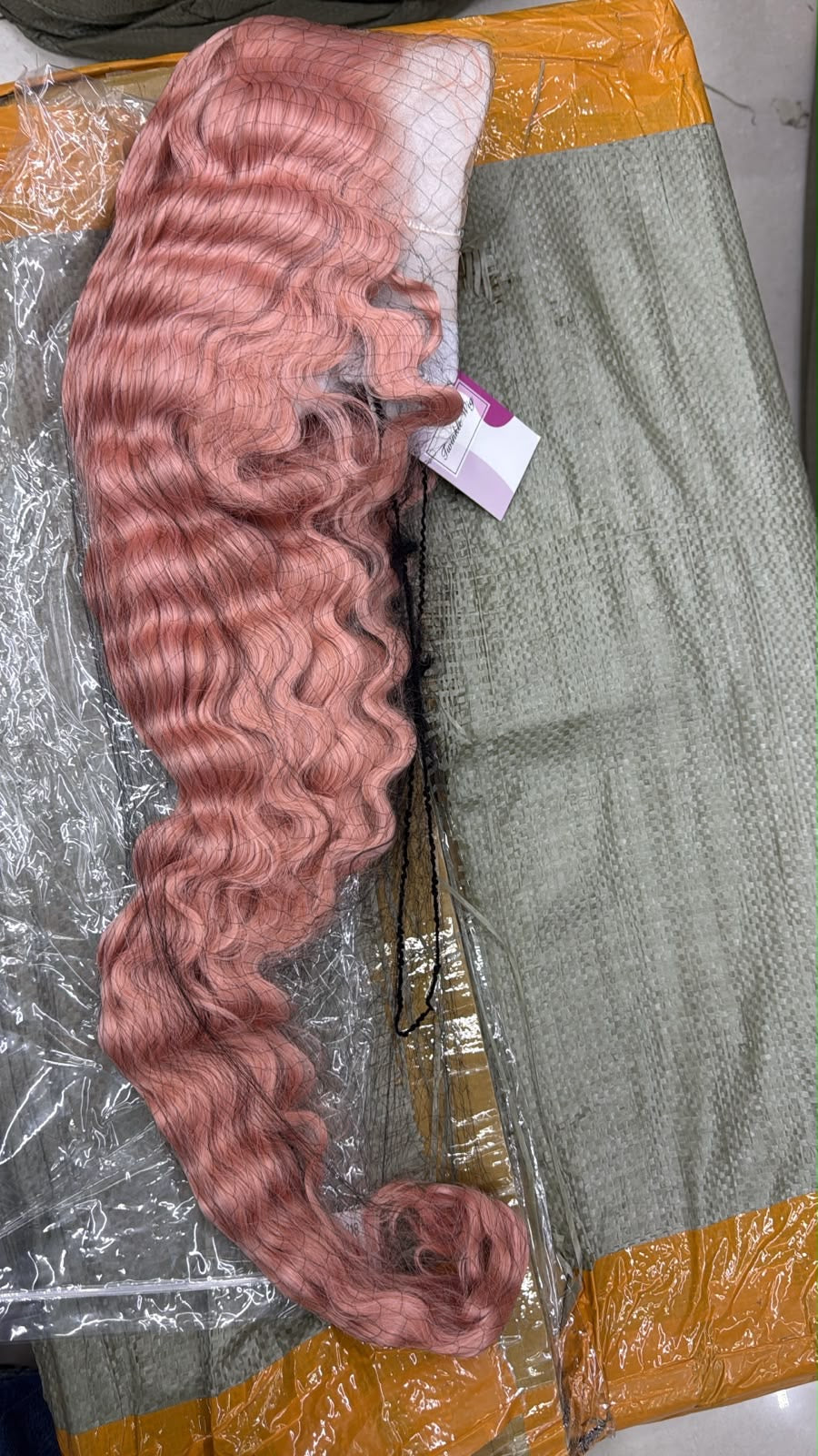 Pink 32” Crimps