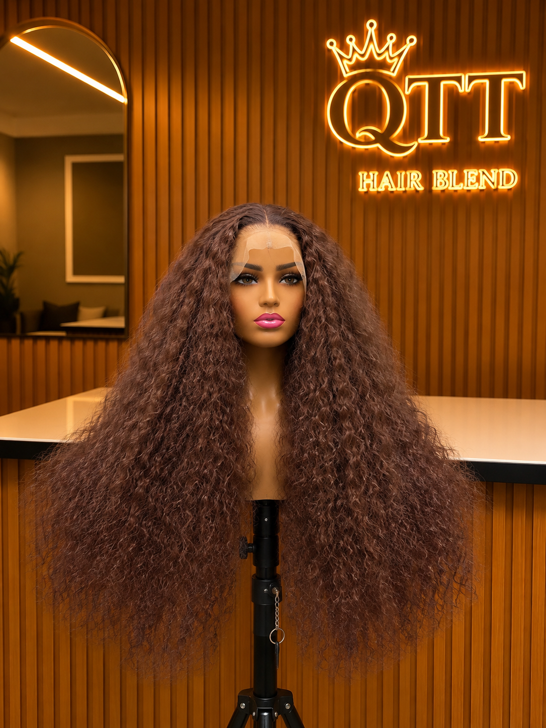 Brown Water Wave Curls