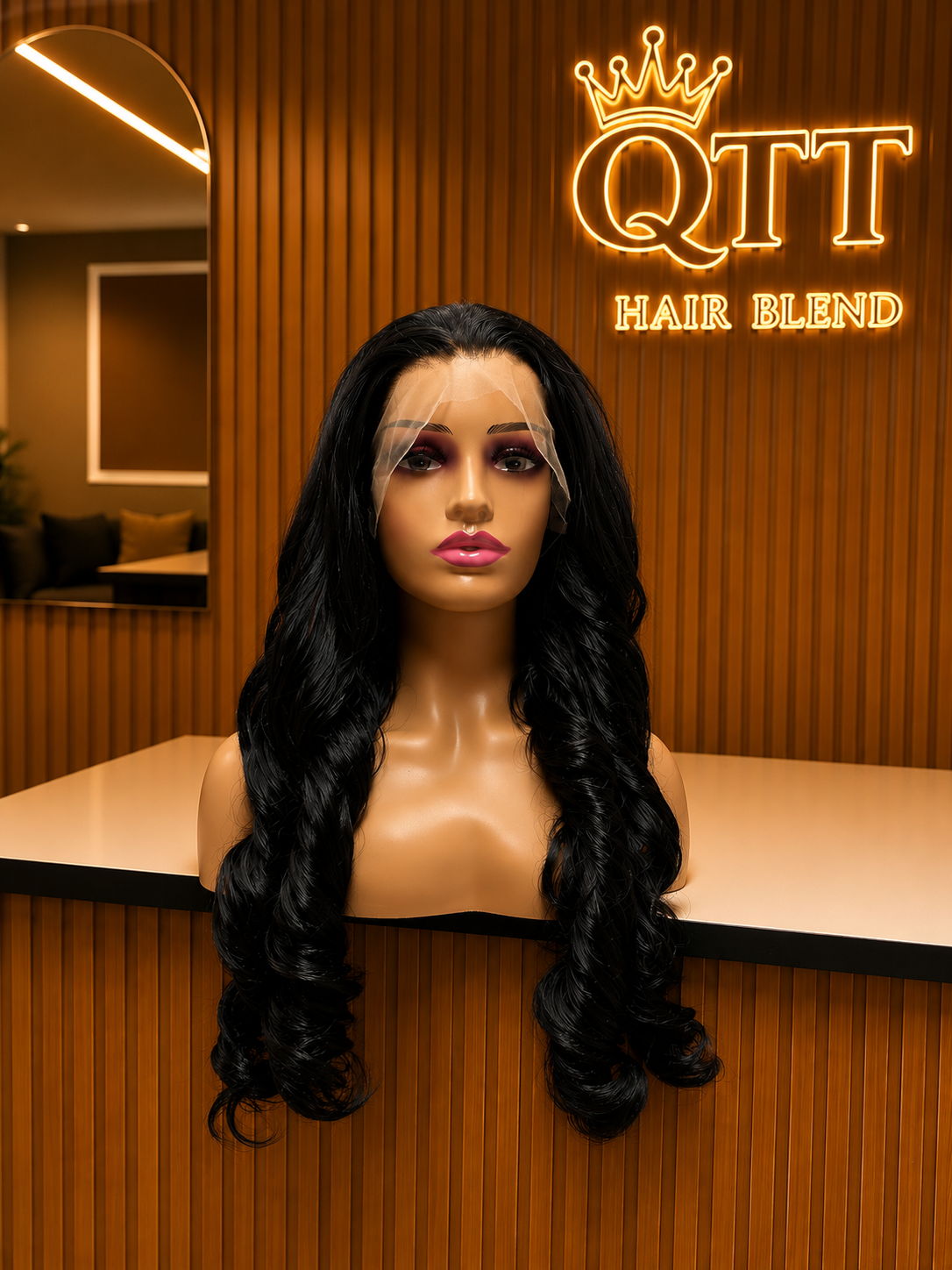 Black Bouncy Curls