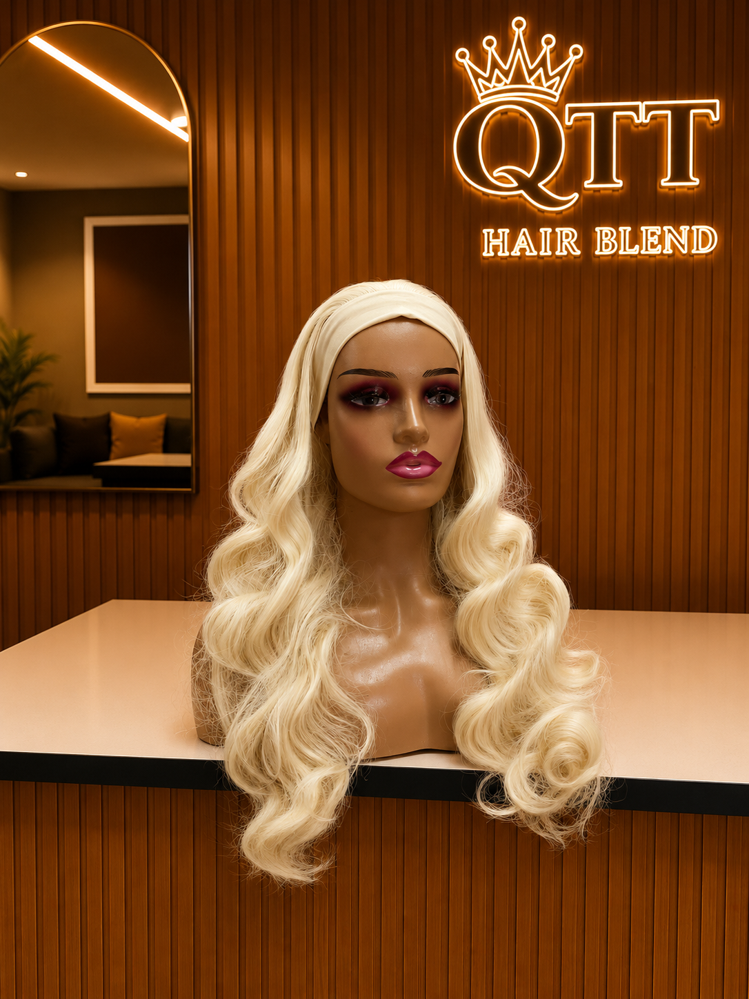 Blonde Body Wave Head Band
